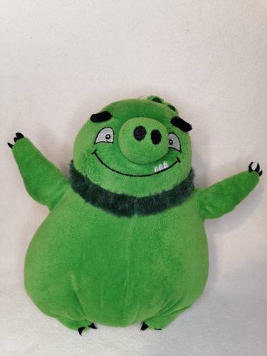 Peluche Original Cerdo Verde Angry Birds Rovio Whitehause 28