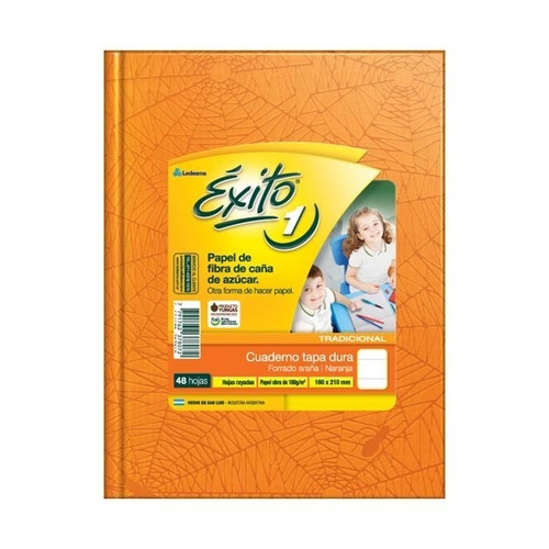 Imagen 7 de 10 de Cuadernos Exito Tapa Dura Forrados 48 Hojas X8 Variado