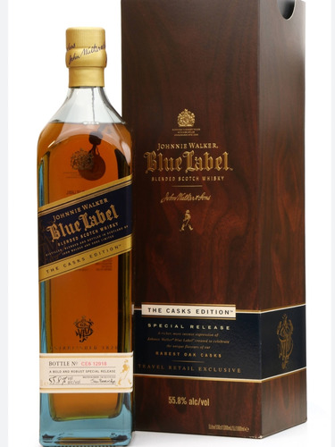 Whisky Johnnie Blue Label The Casks Edition  Rarest Oak Cask