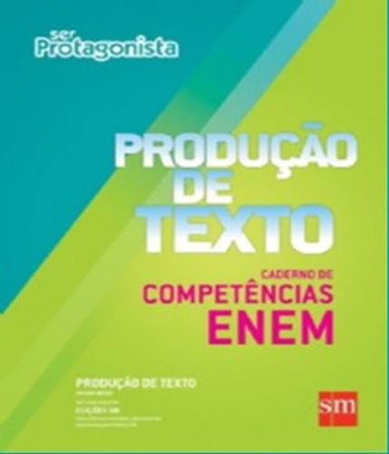 Ser Protagonista   Producao De Texto   Volume Unico   Em, De Bergamin, Cecilia De Aguiar. Editora Edicoes Sm - Didatico, Capa Mole Em Português