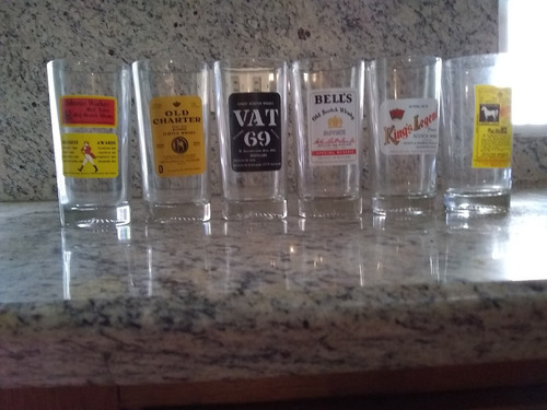 Vasos De Vidrios Para Whisky Coleccionables