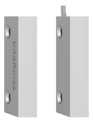 Sensor Xas Porta Aço + Transmissor Sem Fio Tx 4020 Intelbras