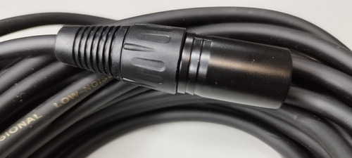 Imagen 4 de 5 de Cable Para Micrófono De 10 Metros Canon Xlr A Canon Xlr