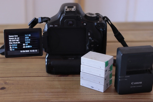 Canon T3i + Crip + 6bat / 81k De Click Super Conservada