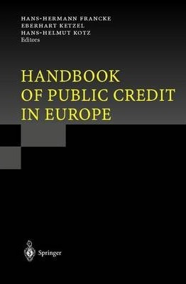 Libro Handbook Of Public Credit In Europe - Hans-hermann ...