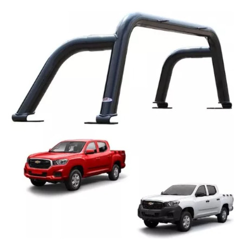 Roll Bar Sport Chevrolet S10 Max Doble Cabina 2023 Negro