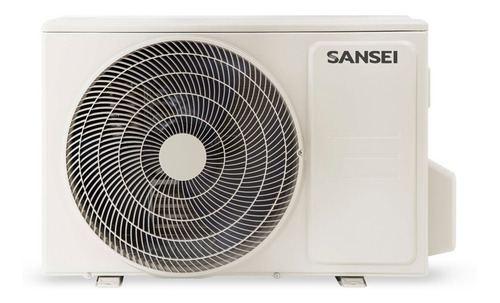 Imagen 4 de 4 de Aire Acondicionado Sansei Split Frío/calor 2236 Frigorías Blanco 220v Sas25ha3an