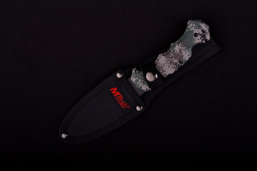 Imagen 2 de 8 de Cuchillo Push Dagger Mtech Usa Doble Forma Puñal Daga Puño