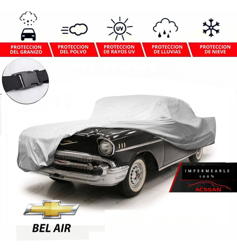 Funda Cubreauto Rk Con Broche Chevrolet Bel Air 1957