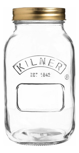 Frasco De Vidrio Para Conservas 1 L Kilner