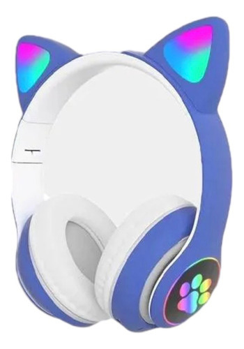 Auriculares Bluetooth inalámbricos LED Rgb Kitten Ear