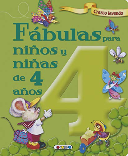 Fabulas Para Niños Y Niñas De 4 Años -crezco Leyendo-