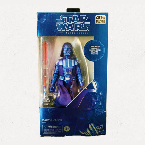 Star Wars Black Series Darth Vader Carbonita Carbonized (Usado)