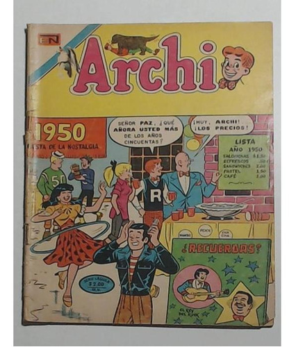 Historieta Archie 615 Año Xix Fecha 4 De Marzo 1975