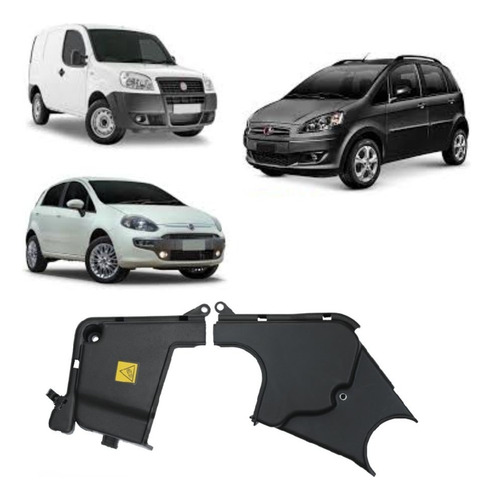 Capa Protetor Correia Dentada Fiat Idea Doblo Punto 09/14