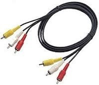 Puntotecno - Cable Audio Video Rca 3x3  1,5 Mts