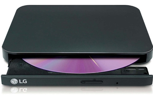 Imagen 2 de 4 de Quemador Y Lector De Dvd Externo Portable Ultraslim LG 8x