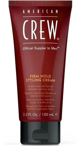 Crema Fija Flexible American Crew Firm Hold Styling Cream