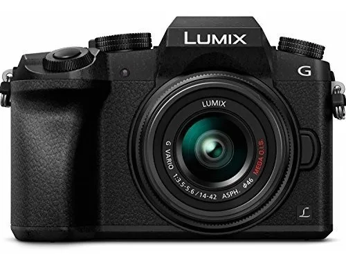Panasonic Lumix G7 Black Cámara 4k Oled Wi-fi 16mp 14-42mm