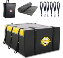 Comprar Portaequipajes De Techo Impermeable 20 Pies Cúbicos Amarillo