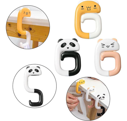 Gancho Para Bolso Panda Haohaiblooms - Soporte Compacto