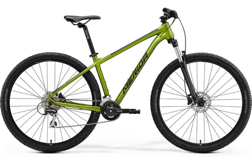 Mountain bike Merida Big.Nine 20 (2x)  2023 R29 L(18.5") 16v frenos de disco hidráulico cambios Shimano Altus M315-TS y Shimano Altus M360 color verde/negro
