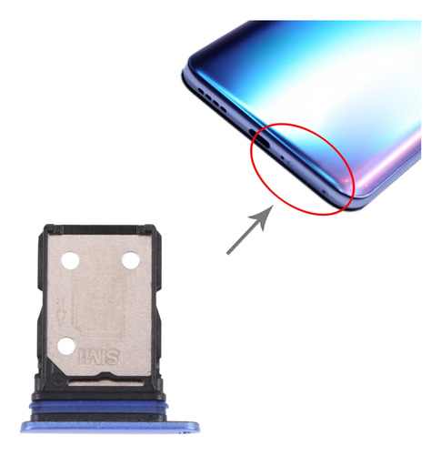 Sim Card Tray + Sim Card Tray For Oppo Realme X7 Rmx2176