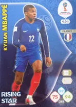 Comprar Carta Kylian Mbappé Adrenalyn Xl Rusia 2018 Rising Star
