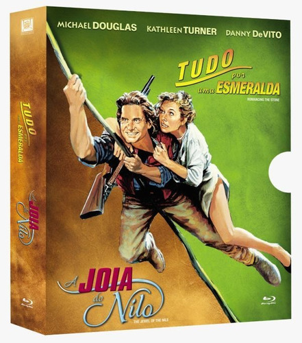 Imagem 1 de 2 de Blu-ray Tudo Por Uma Esmeralda - A Jóia Do Nilo