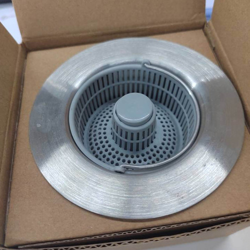 Filtro De Acero Oxidado Para Lavabo De Cocina Con Desagüe Pa