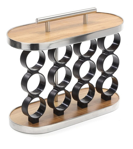 Imagen 7 de 10 de Especiero Condimentos Acero Inoxidable Frasco Vidrio X 12 U