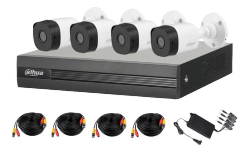 Promo Kit Cctv 4 Cams 1080p Dahua 2mp Suple Xvr1a04kit