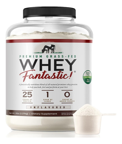 Whey Fantastic - Proteína De Suero De Leche En Polvo 100% .