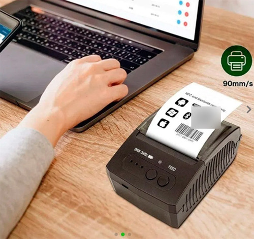 Imagen 2 de 6 de Impresora Térmica Boletas Bluetooth 58mm Tickets Recibo