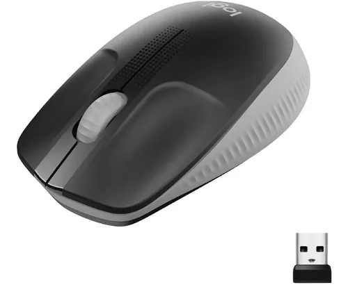 Mouse inalámbrico Logitech M190 gris marengo