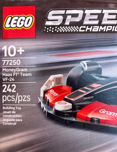 Lego Speed Champions Moneygram Has F1 Team Vf-24 77250 Coche