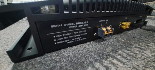 Amplificador Clarion Addzest A320 4x80 Fosgate School (Usado)