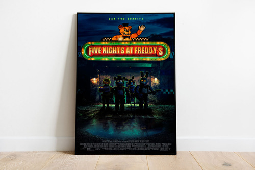 Poster Afiche Five Nights At Freddy's 60x90 - Solo Lámina