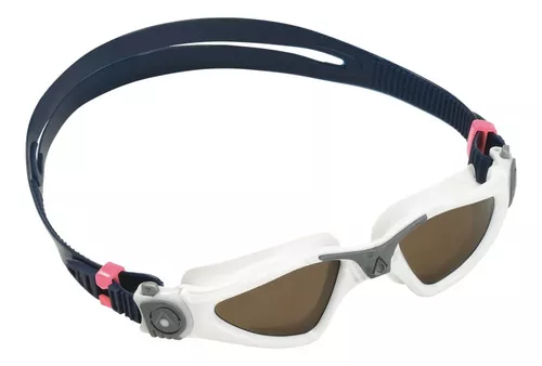 Óculos de Natação Orca Killa Vision Lente Azul - Branco