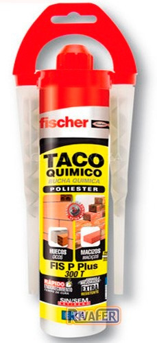 Taco Químico Fischer Anclaje Inyec Fijacion Fis P Plus 300