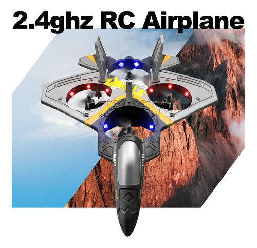 Avión Rc, 2.4 Ghz, 6 Canales, Epp Rc Plane 4, Avión A Motor,