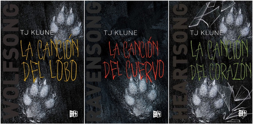 3 Libros Canción Lobo + Cuervo + Corazon - Klune - Vr