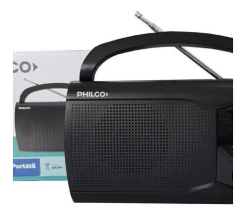 Imagen 3 de 5 de Radio Portatil Philco Prm60 Am Fm Dual Antena Telescopica