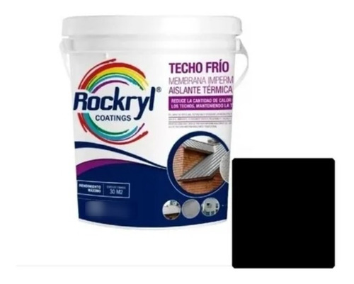 Membrana Aislante Termico Pintura Chapa 10 L Rockryl ®