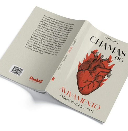 Livro Chamas Do Avivamento Volume 1 - J. C. Ryle