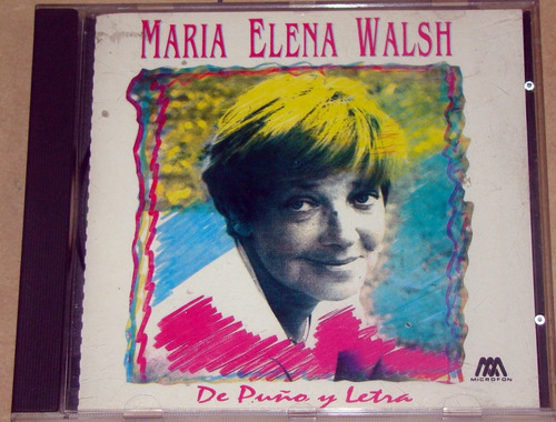 Maria Elena Walsh De Puño Y Letra Cd Argentino 1992 / Kkt