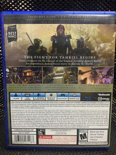 The Elder Scroll Online (Usado)