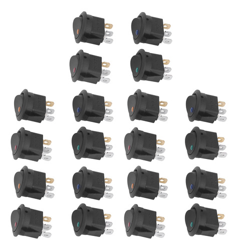 Alternar El Interruptor De Apagado Spst 5w Fácil De
