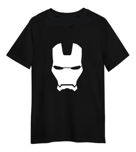 Remera Iron Man - Marvel - Algodón 1ra Calidad