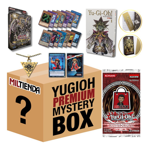 Yugioh Mystery Box Premium Manga Core Lote Sobres Miltienda
